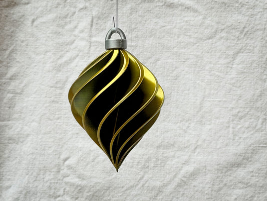 Xmas Ball #03-B - Spiral-Christbaumkugel (Typ B)