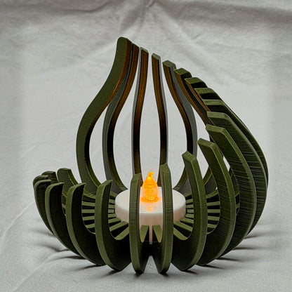 Ribbed Candle Holder #01 - Kerzenhalter (für LED Tee-Licht)