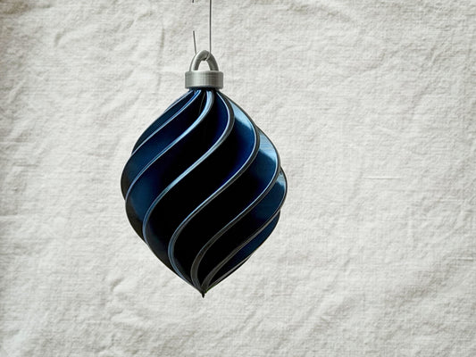 Xmas Ball #03-A - Spiral-Christbaumkugel (Typ A)