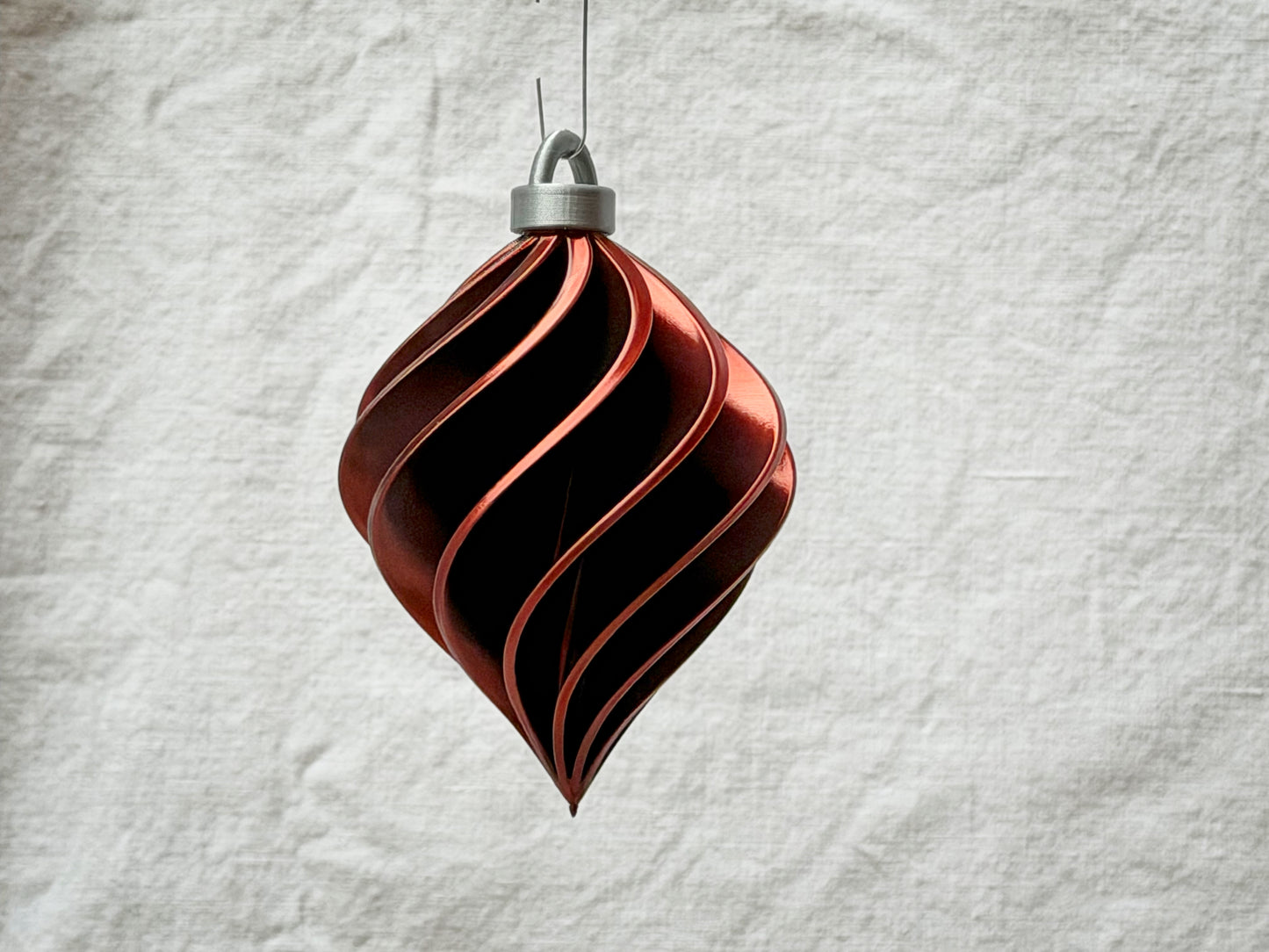 Xmas Ball #03-B - Spiral-Christbaumkugel (Typ B)